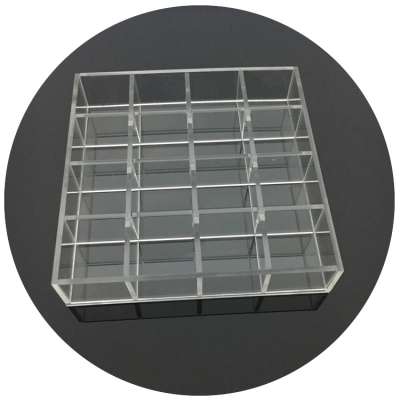 cosmetic display stand acrylic for necklace display