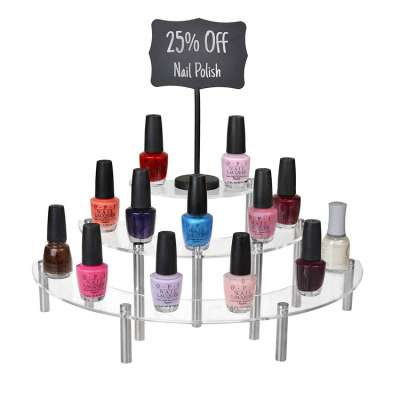 nail polish acrylic display rack